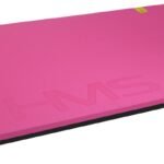 HMS Premium MFK02 Pink-Black Club Fitness Mat with Holes - Image 3