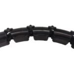Hula Hoop with Massager and Weights, Black, Energo Fit - Image 6