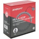 HULA HOP WITH MASSAGER AND WEIGHT GREY ENERO FIT - Image 8