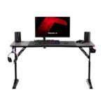 Huzaro Hero 3.6 RGB Black Gaming Desk - Image 7