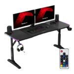 Huzaro Hero 4.6 RGB Black Gaming Desk - Image 2