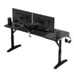 Huzaro Hero 4.6 RGB Black Gaming Desk - Image 6