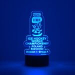 IIHF World Championship IA Sosnowiec 2026 decorative lamp - Image 2