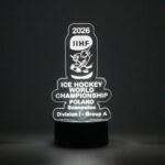 IIHF World Championship IA Sosnowiec 2026 decorative lamp