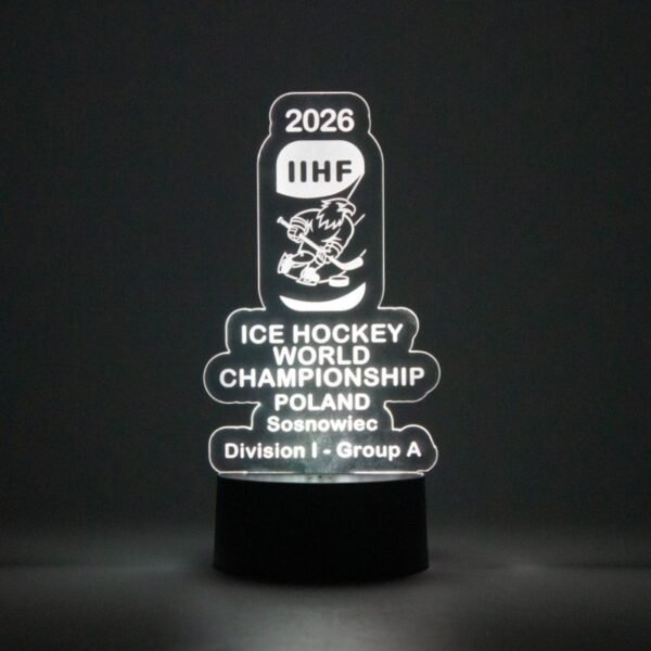 IIHF World Championship IA Sosnowiec 2026 decorative lamp