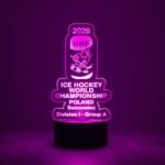 IIHF World Championship IA Sosnowiec 2026 decorative lamp - Image 4