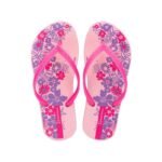 Ipanema Classic Happy pink childrens flip-flops for girls