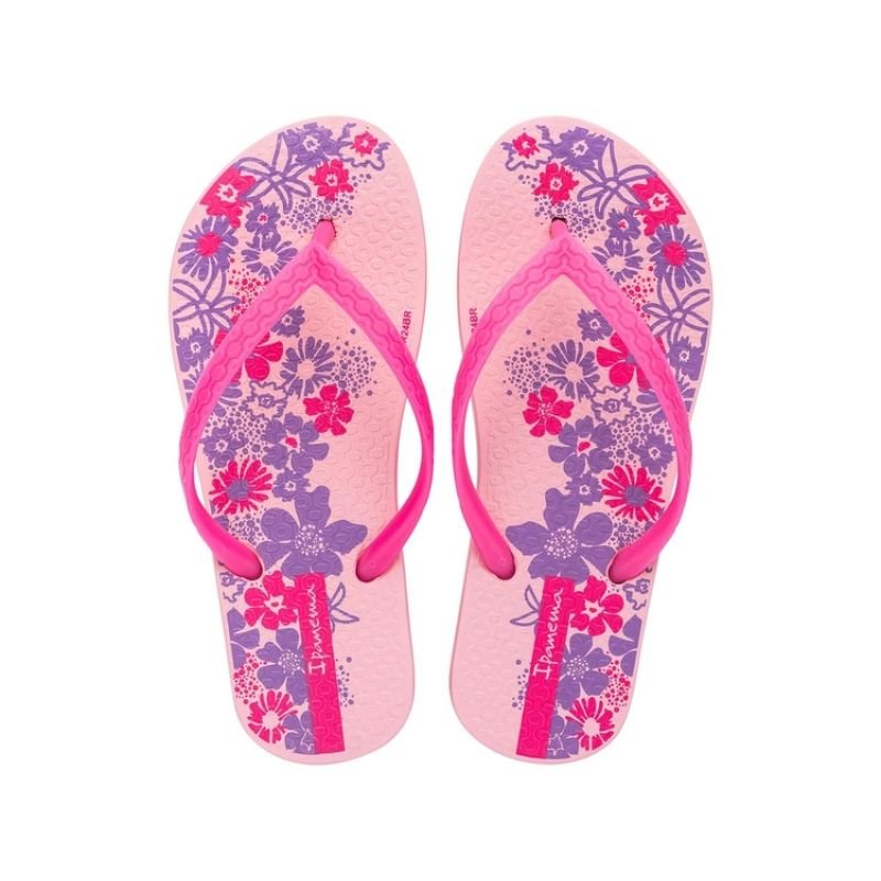 lupin-wear-ca-ipanema-classic-happy-pink-children-s-flip-flops-for-girls-1618595 Ipanema Classic Happy pink childrens flip-flops for girls - Image 1