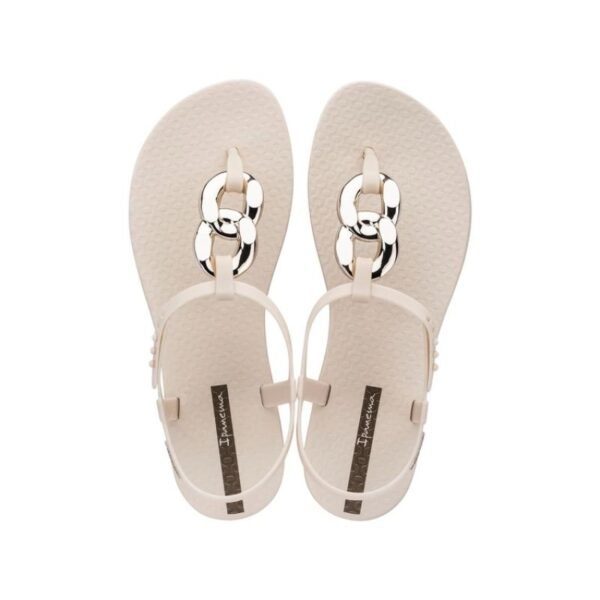Ipanema Sandal Class womens flip-flop sandals, fashionable, light beige