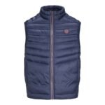 Jack Jones JJEMULTI BODYWARMER COLLAR NOOS 12258457 NAVY BLAZER/TRUE RED - Image 2