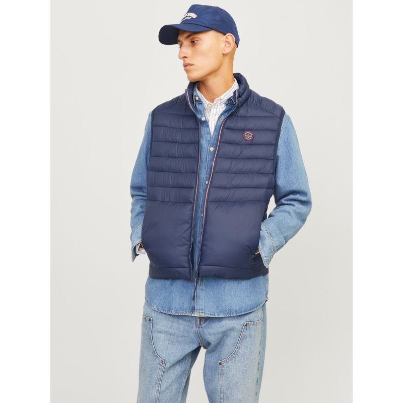 lupin-wear-ca-jack-jones-jjemulti-bodywarmer-collar-noos-12258457-navy-blazer-true-red-1936065 Jack Jones JJEMULTI BODYWARMER COLLAR NOOS 12258457 NAVY BLAZER/TRUE RED - Image 1