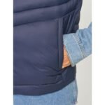 Jack Jones JJEMULTI BODYWARMER COLLAR NOOS 12258457 NAVY BLAZER/TRUE RED - Image 3