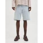JackJones Mens Jeans Shorts JJIALEX JJORIGINAL SHORTS CB 307 SN 12259783 BLUE DENIM - Image 3