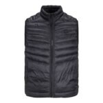 JackJones mens vest JJESPRINT BODYWARMER COLLAR NOOS 12258457 BLACK/SOLID - Image 2