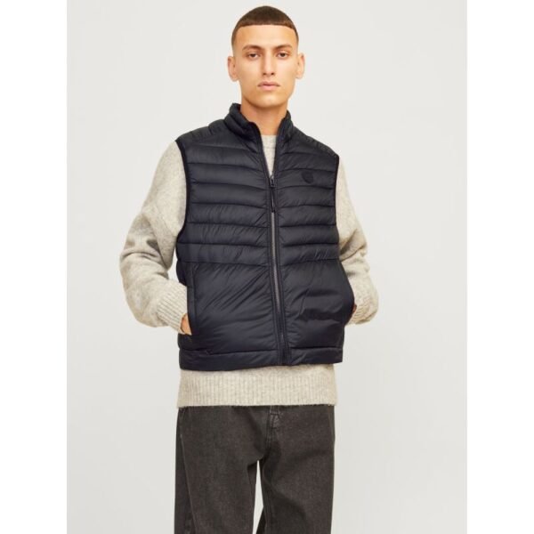 JackJones mens vest JJESPRINT BODYWARMER COLLAR NOOS 12258457 BLACK/SOLID
