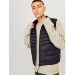 JackJones mens vest JJESPRINT BODYWARMER COLLAR NOOS 12258457 BLACK/SOLID - Image 4