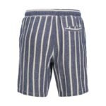 JackJones short joggers JPSTJAIDEN COBA STRIPE JOG SHORTS REG SN 12274413 OCEAN CAVERN - Image 2