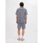JackJones short joggers JPSTJAIDEN COBA STRIPE JOG SHORTS REG SN 12274413 OCEAN CAVERN - Image 6