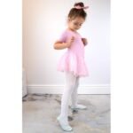 Jr Nazo Leather Dance Ballet Shoes with Elastic Bands White - Image 6