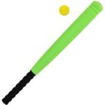 JUNIOR BASEBALL BAT 54CM SOFT GREEN - Image 2