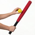 JUNIOR BASEBALL BAT 54CM SOFT RED