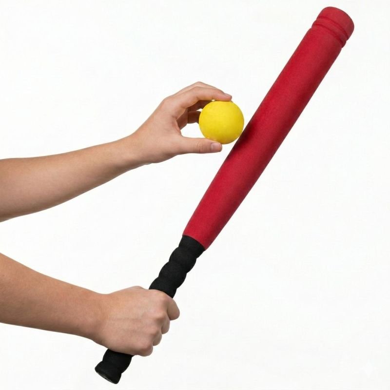 lupin-wear-ca-junior-baseball-bat-54cm-soft-red-2009657 JUNIOR BASEBALL BAT 54CM SOFT RED - Image 1