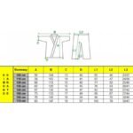 Karate kimono MASTERS 9 oz - 120 cm KIKM-00D (PRICE CHANGE) - Image 2
