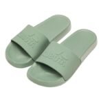 Kubota basic plain pastel green pool flip-flops K25SS-101-001-17-1 - Image 5