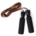LEATHER SKIPPING ROPE WITH WEIGHT PROFIT FIT DK 1023 - Image 3