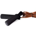 LEATHER SKIPPING ROPE WITH WEIGHT PROFIT FIT DK 1023 - Image 4