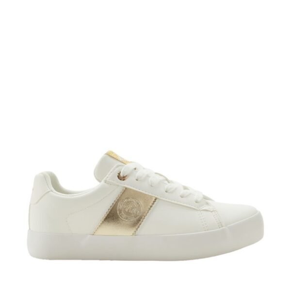 Lee Cooper Womens Shoes White and Gold LCW-26-31-4365LA