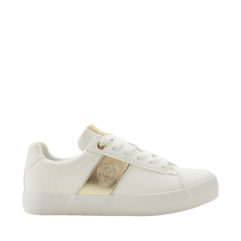 lupin-wear-ca-lee-cooper-women-s-shoes-white-and-gold-lcw-26-31-4365la-2472912 Lee Cooper Womens Shoes White and Gold LCW-26-31-4365LA - Image 1