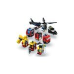 LEGO CITY 60462 Helicopter, Fire Truck and Submarine Set - Image 4