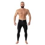 Long black training leggings - CSL - S - Image 2