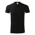 Mafini Heavy V-neck T-shirt M MLI-11101 black - Image 5