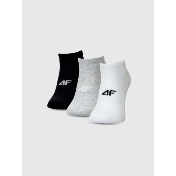 Mens casual ankle socks (SET OF 3) 4F 4FWMM00USOCM442-94S