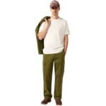 Mens Champion SS Tee Cream 220273 WW056 - Image 6