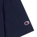 Mens Champion SS Tee Navy Blue 220273 BS501 - Image 5
