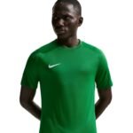 Mens Nike Dri-Fit Park VIII T-shirt green HV8173 302 - Image 3