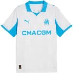 Mens Puma Olympique Marseille Home Jersey Replica white 779801 01 - Image 2