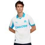 Mens Puma Olympique Marseille Home Jersey Replica white 779801 01