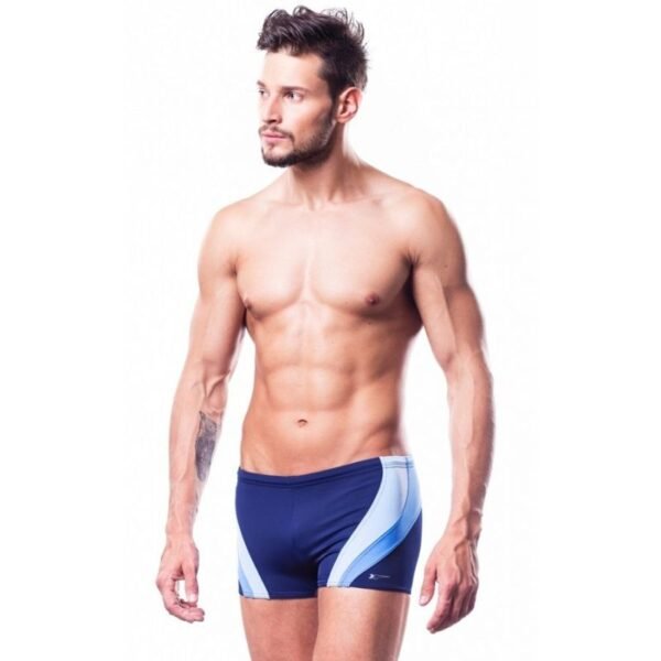 Mens swimming trunks 034 navy blue M