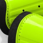 Meteor M football shin guards white - Image 4