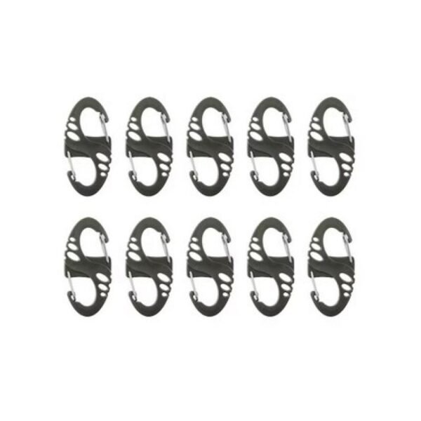 Mil-Tec S-Hook Carabiner Set – Green