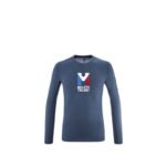MILLET M Trilogy Wool Ts Ls Navy Blue Underwear