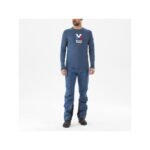 MILLET M Trilogy Wool Ts Ls Navy Blue Underwear - Image 3