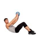 Mini gym ball BB 013 25 cm - Image 3