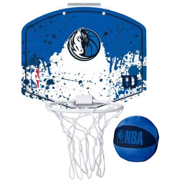 Mini Wilson NBA Team Dallas Mavericks Mini Hoop Basketball Backboard WTBA1302DAL