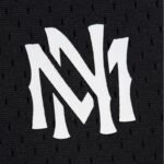 Mitchell Ness Branded Legendary Swingman Jersey M TMTK6552-MNNYYPPPBLCK - Image 3