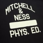 Mitchell Ness Branded T-shirt Phys Ed M BMTR5545-MNNYYPPPBLCK - Image 3